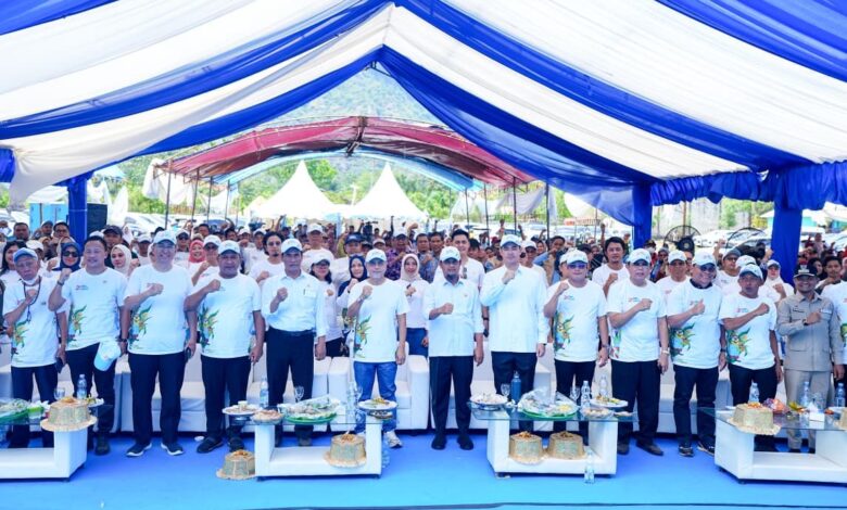 Gubernur Sulsel Bersama DPD dan Mentan RI Dorong Swasembada Pangan Lewat Pencanangan Bibit Jagung di Pangkep