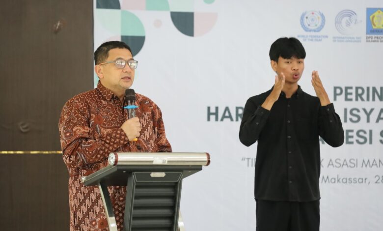 Hari Bahasa Isyarat Internasional, Appi Pastikan Hak Pekerja Disabilitas Terjamin