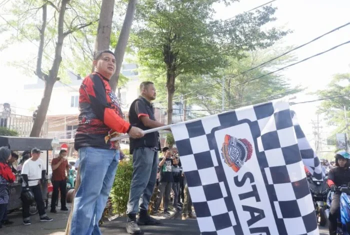 Wali Kota Munafri Resmi Lepas Peserta Heritage Rally HDCI 2025