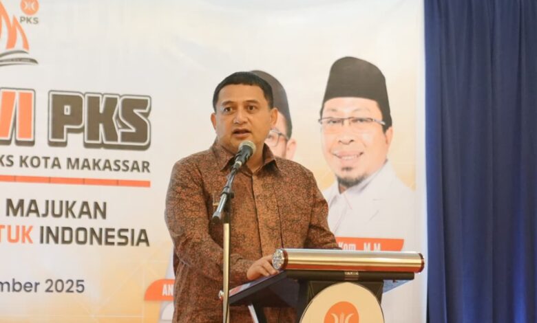 Sambut Musda PKS, Munafri: Mari Satukan Energi untuk Kesejahteraan Warga