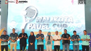 Bapenda Kota Makassar Hadiri Pembukaan Wali Kota Padel Cup 2025