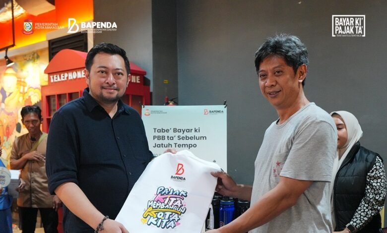 BAPENDA Makassar Hadirkan Layanan Pembayaran PBB-P2 di Pusat Perbelanjaan, Sediakan Hadiah Menarik