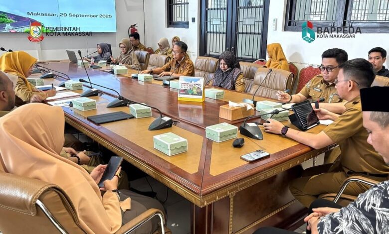 Rapat Bappeda Makassar Bahas Optimalisasi Urban Farming untuk Ketahanan Pangan