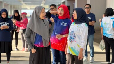 Hadiri Senam Jantung Sehat, Melinda Aksa Gaungkan Hidup Sehat Untuk Masa Depan Keluarga