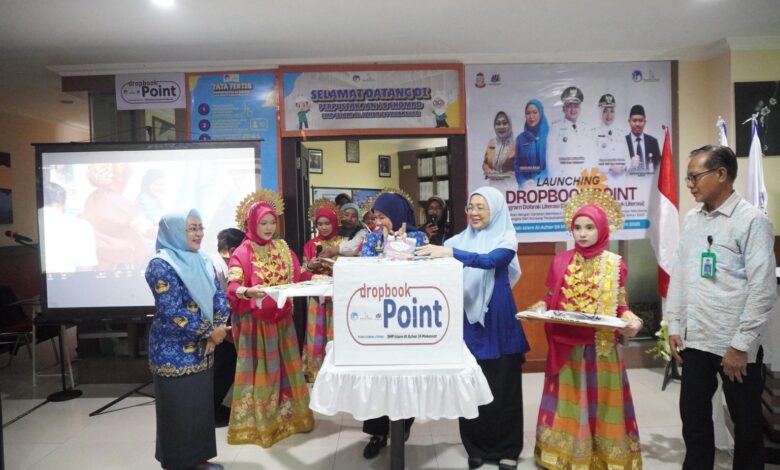 Melinda Aksa Launching Dropbook Point di Sekolah Islam Al-Azhar 24, Perkuat Literasi Sejak Dini