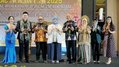 Dukung Kolaborasi Lintas Sektor, Aliyah Mustika Ilham Hadiri Simposium Anti-Aging di Makassar