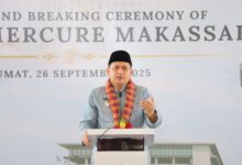 Wali Kota Munafri, Groundbreaking Hotel Bintang Lima Pertama