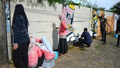 Melinda Aksa Pimpin Kerja Bakti Dorong Budaya Bersih dan Estetis di Ruang Publik