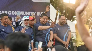 Wali Kota Makassar Lepas dan Bakar Semangat Ribuan Pelari SMAnSA RUN 2025
