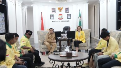 Sambut Silaturahmi Pengurus Baru Pemuda Katolik, Dorong Kolaborasi Pembangunan Kota