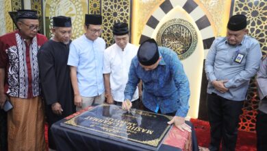 Wali Kota Makassar Resmikan Masjid Al-Rahmat Amaryllis Tanjung Bunga