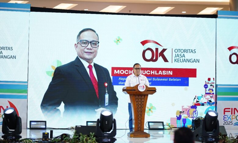 FinEXPO 2025: OJK Sulselbar Dorong Literasi Keuangan Gen Z dan Milenial Makassar