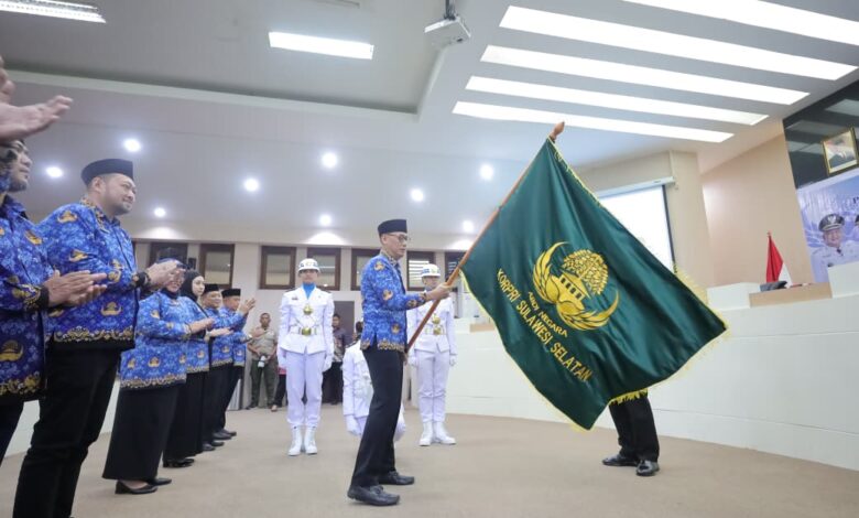 Andi Asminullah Hadiri Pengukuhan PAW Ketua KORPRI Makassar