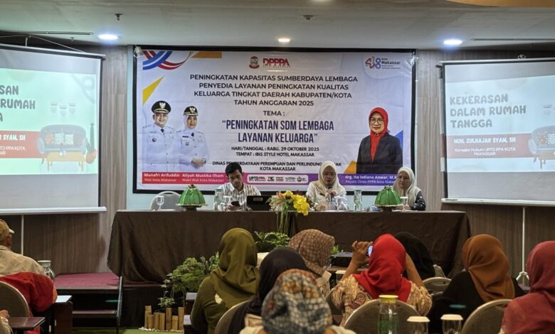 DP3A Makassar Edukasi Puluhan Shelter Warga Bahas Penguatan Terhadap Korban KDRT