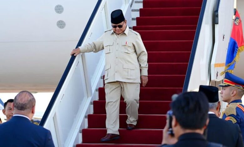 Prabowo Saksikan Penandatanganan Perdamaian Gaza di KTT Mesir