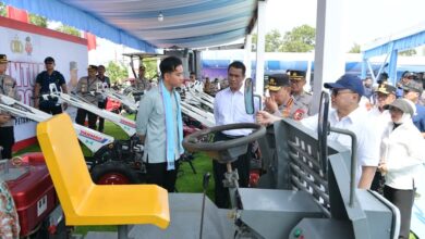 Mentan Amran Dampingi Wapres Gibran Tanam Jagung Serentak di Banten