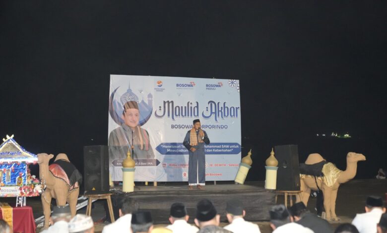 Peringati Maulid Akbar Bersama Bosowa Corpindo, Munafri Ajak Wujudkan Makassar Aman dan Damai