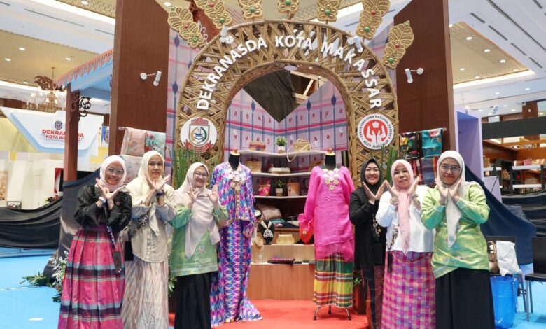 Produk Binaan Dekranasda Makassar Laris Manis di INACRAFT, Catat Penjualan Rp75 Juta