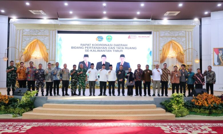 Rakorda ATR/BPN Kaltim Bahas Kepatuhan HGU dan Penguatan Tata Kelola Lahan Berkeadilan