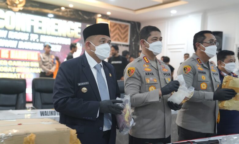 Munafri Apresiasi Pemusnahan 20 Kg Narkotika Polrestabes, Komitmen Wujudkan Makassar Aman