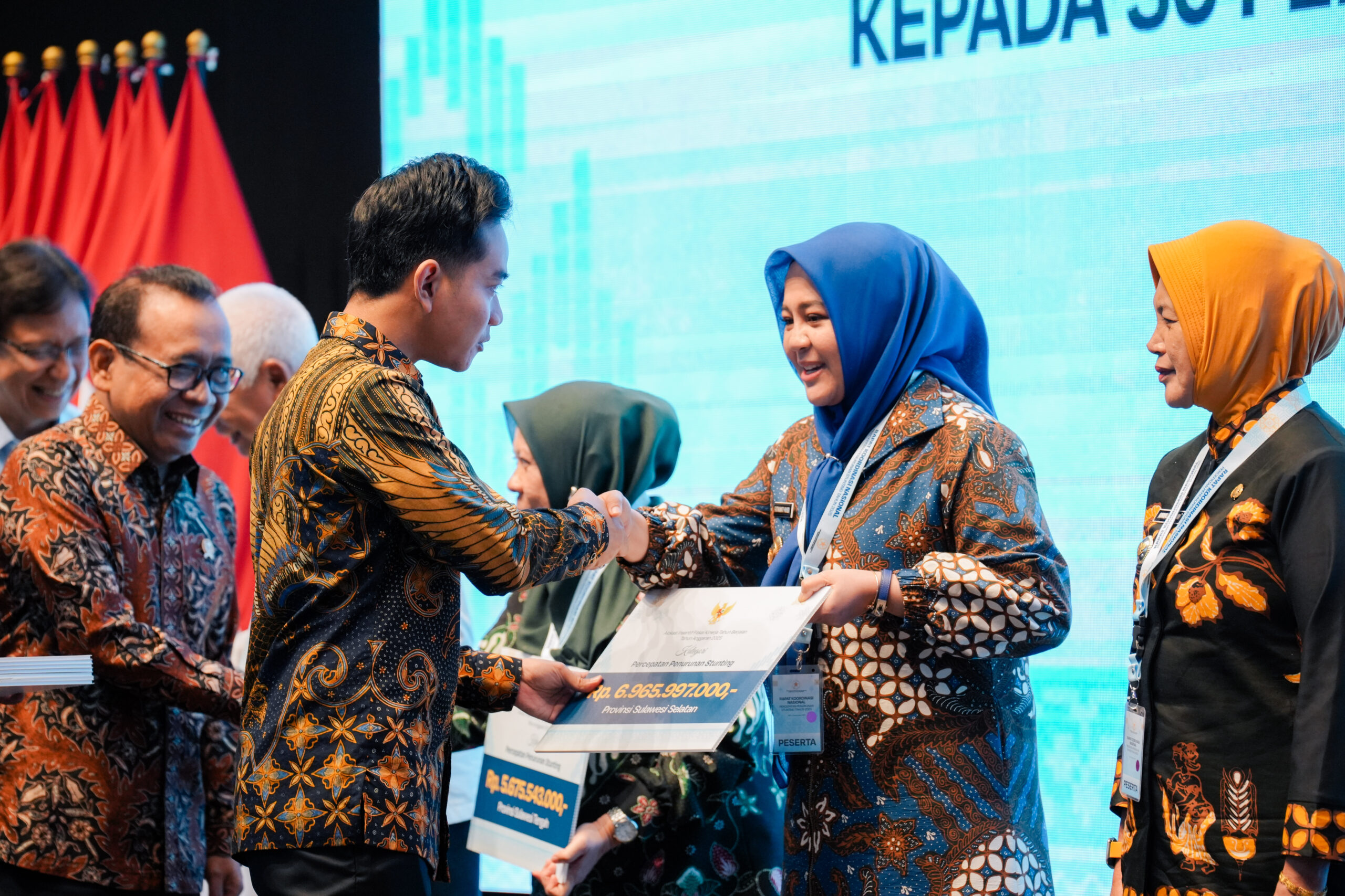 Stunting Turun 4,1 Persen, Sulsel Raih Penghargaan dan Insentif Pemerintah Pusat dalam Rakornas Percepatan Penurunan Stunting Tahun 2025