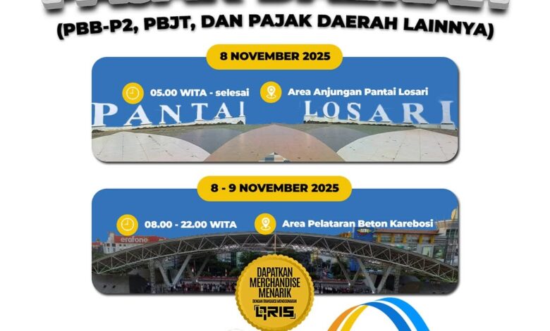 Permudah Wajib Pajak, Bapenda Makassar Aktifkan Booth Pelayanan Non-Tunai