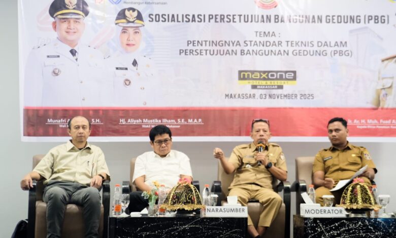 Dinas Penataan Ruang Makassar Gelar Sosialisasi PBG, Tekankan Pentingnya Standar Teknis Bangunan