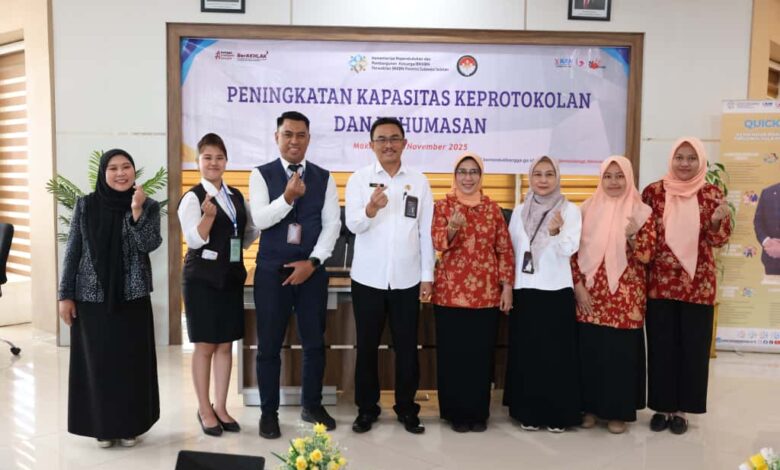Peningkatan Kapasitas Keprotokolan dan Kehumasan di Lingkungan Perwakilan BKKBN Provinsi Sulawesi Selatan