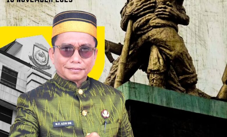Kepala Distaru Kota Makassar Sampaikan Ucapan Selamat Hari Pahlawan 2025