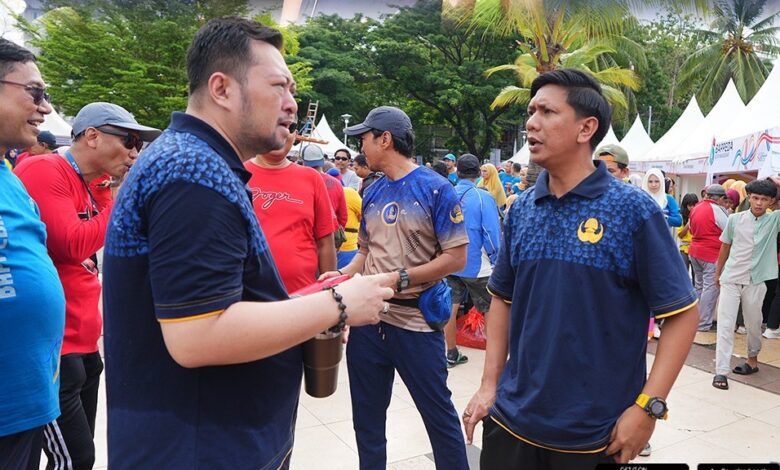 Bapenda Makassar Meriahkan Jalan Sehat HUT Kota Makassar ke-418 dan HUT KORPRI ke-54