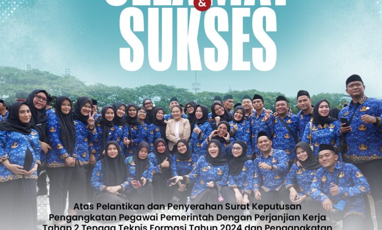 Bapenda Makassar Ucapkan Selamat atas Pelantikan PPPK Tahap 2 dan PPPK Paruh Waktu 2025