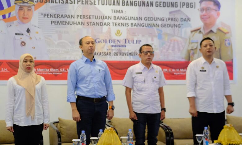 Penerapan PBG Dipertegas, Distaru Makassar Dorong Perizinan Bangunan yang Lebih Akuntabel