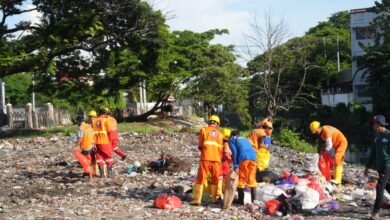Jelajah Sampah Makassar 2025 Hari Keenam: Bontoala Kumpulkan 299,45 Kg Sampah dari Aksi Bersih