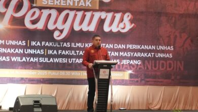 Wali Kota Munafri Resmi Jabat Ketua IKA Fakultas Hukum Unhas periode 2025–2029