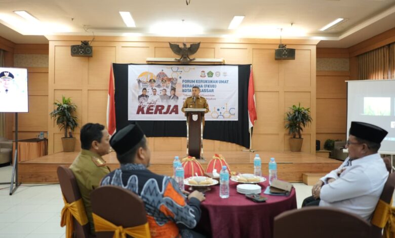 Buka Raker, Wali Kota Makassar Tekankan Peran FKUB Jaga Stabilitas Sosial Makassar