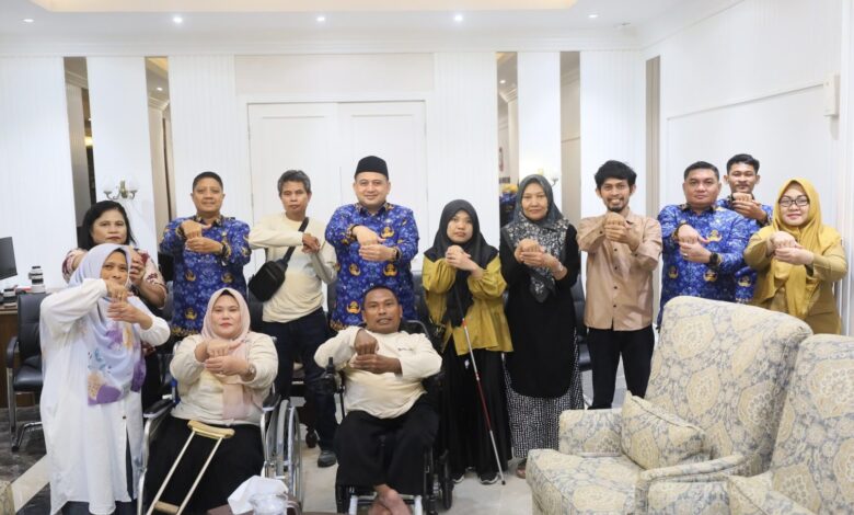 Wali Kota Makassar Ditemui Komunitas Disabilitas, Bahas HDI dan Revisi Perda