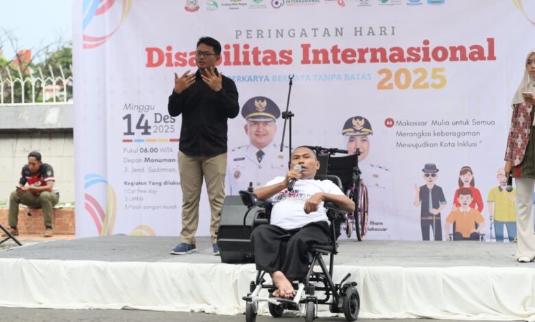 Makassar Peringati Hari Disabilitas Internasional 2025, Perwakilan Difabel Apresiasi Dukungan Wali Kota Munafri