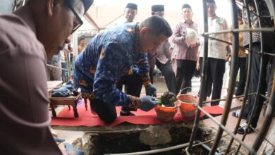 Renovasi Masjid Nurul Mu’jizat Dimulai, Munafri Janjikan Dukungan Pemkot Makassar