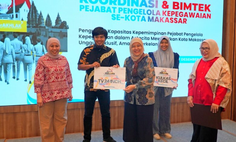 Aliyah Mustika Ilham, Buka Kegiatan Koordinasi dan Bimtek Pejabat Pengelola Kepegawaian se-Kota Makassar di Yogyakarta