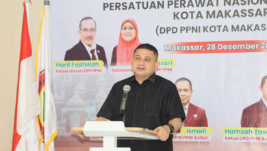 Resmikan Sekretariat PPNI, Munafri: Perawat Wajah Pemerintah di Pelayanan Kesehatan