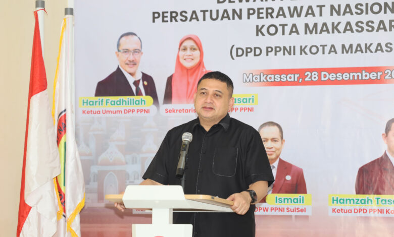 Resmikan Sekretariat PPNI, Munafri: Perawat Wajah Pemerintah di Pelayanan Kesehatan
