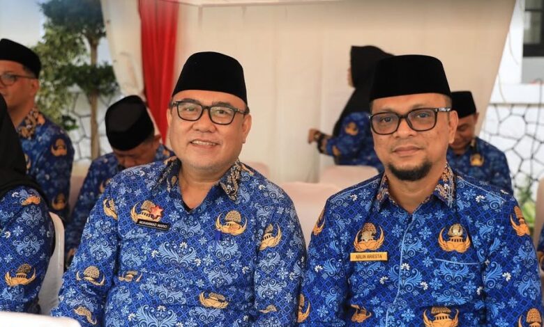 Kepala DPMPTSP Kota Makassar Hadiri Upacara Peringatan HUT ke-54 KORPRI