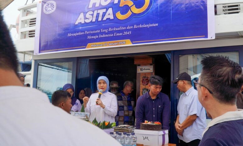 HUT ASITA ke-55, Aliyah Mustika Ilham Tegaskan Komitmen Pemkot Makassar Kembangkan Pariwisata
