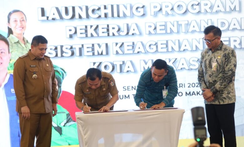 Dirut BPJS Apresiasi Pemkot Makassar Berjasa, JHT Pekerja Rentan Jadi Inspirasi Nasional