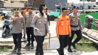 Cuaca Ekstrem Mengintai, BPBD Makassar–Polres Pelabuhan Siaga Amankan Wilayah Pesisir