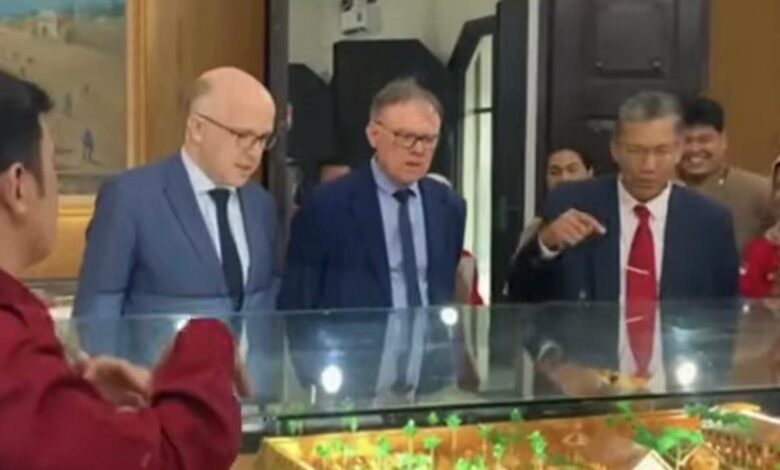 Kadis Kebudayaan Kota Makassar Sambut Kunjungan Diplomat Prancis di Museum Kota