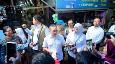 Wagub Sulsel Dampingi Menko Pangan Pastikan Harga Pangan Stabil Jelang Ramadan