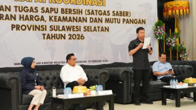 Jaga Ketahanan Pangan, Pemprov Sulsel Gelar Rakor Pengawasan Harga dan Mutu