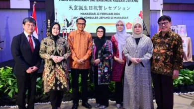 Wawali Makassar Hadiri Perayaan Hari Kelahiran Kaisar Jepang, Perkuat Hubungan Bilateral