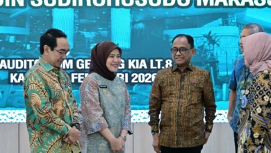Hadiri Sertijab Dirut RSUP Wahidin, Aliyah Mustika Ilham Tegaskan Komitmen Kolaborasi dalam Stabilitas Layanan